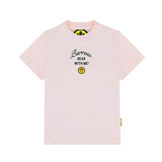 Barrow T-shirt a maniche corte con logo e smile F5BKJGTH133