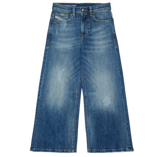 Diesel Jeans Relax Fit A Vita Bassa In Blu Denim J02322-KXBS1-K01
