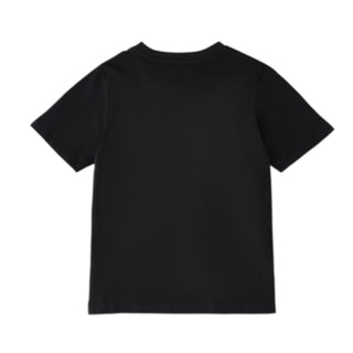 Roy Roger's T-shirt Nera In Jersey Per Bambino RG107/0658