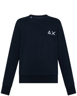 Sun68 Felpa Girocollo F35303 Con Logo