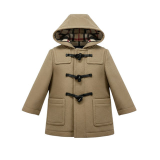 Burberry Montgomery Con Cappuccio 4028661 In Lana