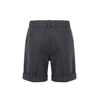J.o Milano Bermuda Grigio In Misto Lana 2664A2/1 Per Neonato