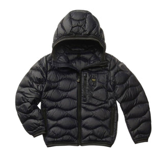 Blauer Giubbino trapuntato a onde Brinton da bambino 24WBLKC03067