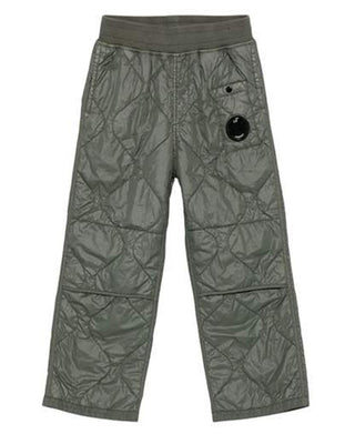 C.P. Company Pantaloni in nylon verdi da bambino CUP00J-L3C10