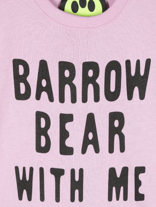 Barrow T-shirt with front print F4BKJUTH073