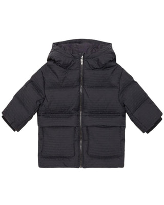 Emporio Armani Giubbino trapuntato blu da neonato 6DHKJ3-4NJKZ