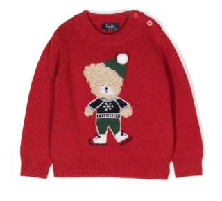 Il Gufo Pullover mit Applikationen A22MA410EM220B