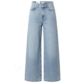 Mustang Jeans Luise Wide In Denim Chiaro Per Donna 1017610/5000-311