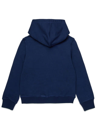 Dsquared2 Felpa Con Cappuccio e Stampa DQ2744 D0ACC In Cotone