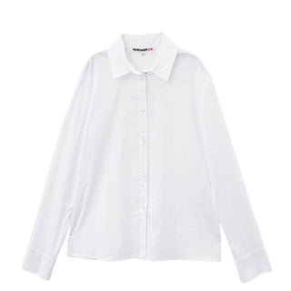 Patrizia Pepe Camicia In Popeline 7C0229/A23 A Maniche Corte