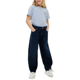 Tommy Hilfiger Jeans Barrel In Denim Blu Scuro KG0KG09631-1BK Per Bambina