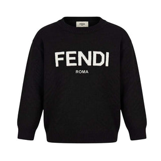 Fendi Pullover mit Rundhalsausschnitt und JUG147-AOCH-Logo