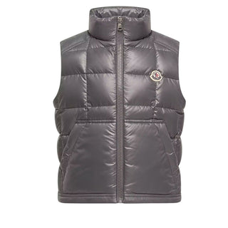 Moncler Gilet Imbottito Grigio Keir L29541A00068-921 Per Bambino