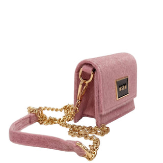 MSGM Borsa Rosa Peluche F6MSJGBA179/090 Per Bambina