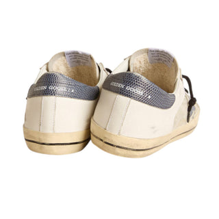 Golden Goose Sneakers Super-Star con stella lucertola blu GMF00103/F0060401050