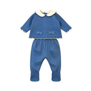 Dottor Kids Tutina Due Pezzi Con Fiocchetti DK161