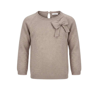 Coccodè Maglia In Misto Lana Con Fiocco C64635/117 Per Neonata