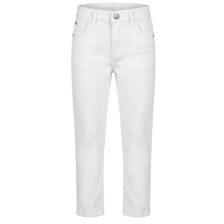 Iceberg Jeans In Denim Bianco Per Bambino PTICE6109BJ-V2