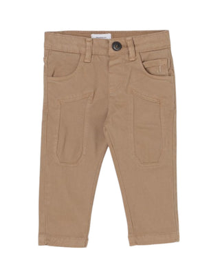 Jeckerson Pantaloni in gabardina con logo JN4255