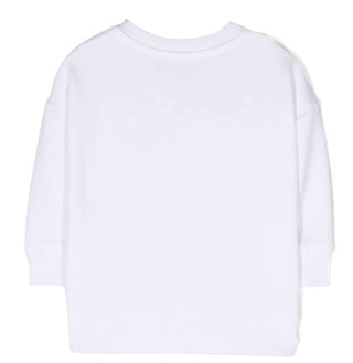 Moschino Sweatshirt mit Rundhalsausschnitt, Logo und Symbol MWF03Q