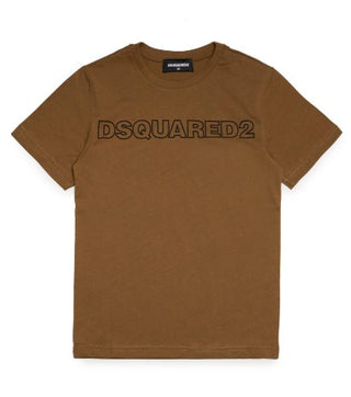Dsquared2 Crewneck T-shirt with printed logo DQ1757-D00MV