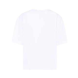 Lanvin T-shirt Bianca Con Logo Per Bambino N30362/10P