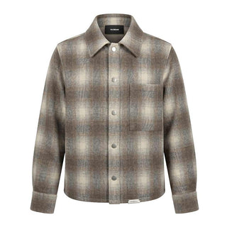 I'm Brian Camicia Oversize In Flanella A Quadri CA3836J Per Bambino
