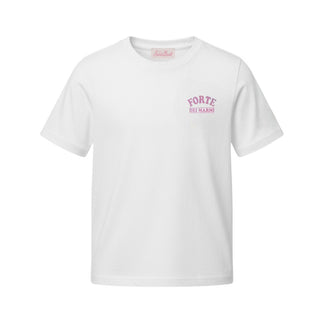 Mc2 Saint Barth T-shirt Bianca Elly Con Snoopy ELLY001/02122L Per Bambina
