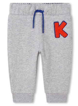Kenzo Pantaloni jogger con logo K04238