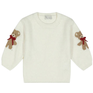 J.o Milano Maglia Girocollo In Misto Lana 2663M7-01J Per Bambina