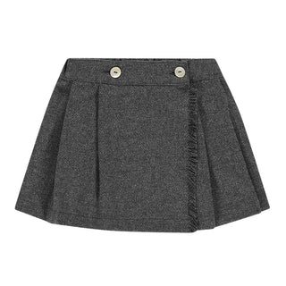 J.o Milano Gonna in misto lana a pieghe 562X1J