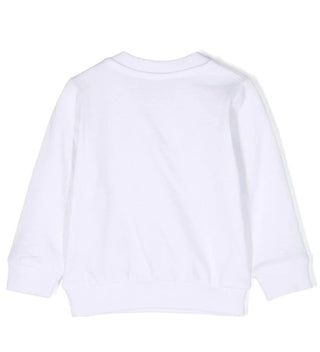 Moschino Felpa girocollo con logo e simbolo MOF04Q