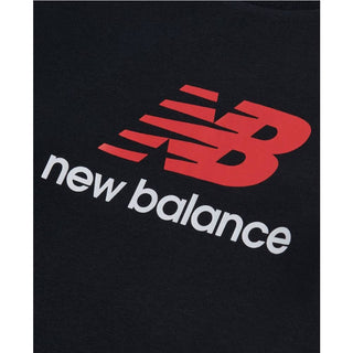 New Balance T-shirt Nera A Maniche Lunghe LAKB0254-BK078 Per Bambino