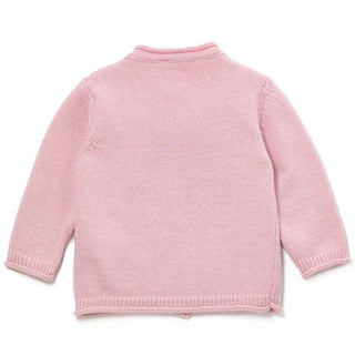 Coccodè Cardigan in misto lana merino da bambina C62633J