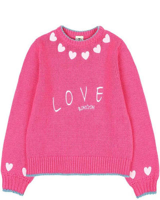 Bonton Maglia fucsia da bambina MTB100018AU133