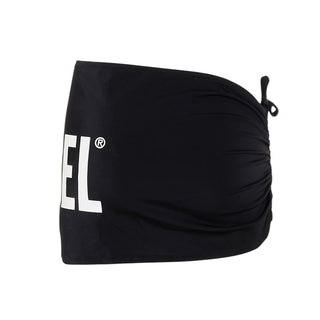 Diesel Copricostume Nero Con Logo Per Bambina J02736-KYAG8-K900