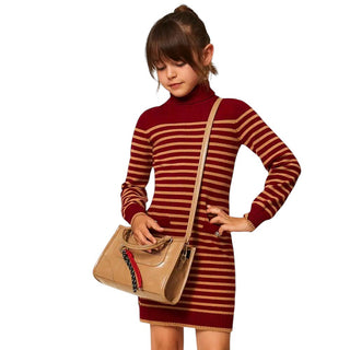 TWINSET Borse Beige A Bombetta Con Ciondoli 262GJ8010/1 Per Bambina