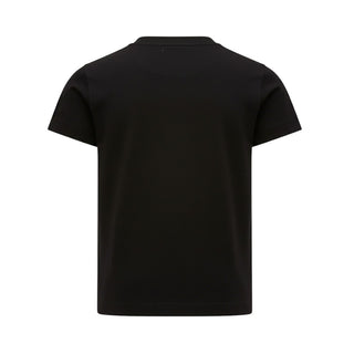 Moncler T-shirt Nera A Maniche Corte Con Logo D K19548C00013-999