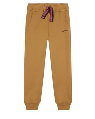 Lanvin Pantaloni jogger con logo N24065