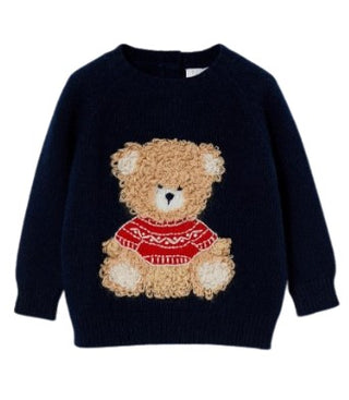 The Owl Sweater with applications A22MA334EM220