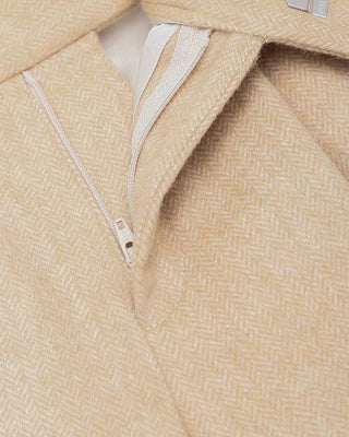 Eleventy Pantaloni beige con pince da bambino EV6P00-I0235