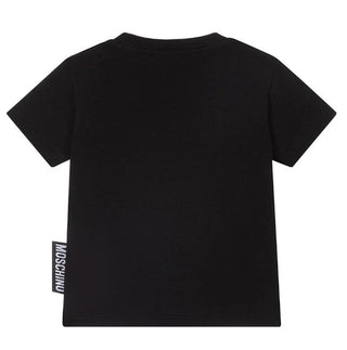 Moschino T-Shirt mit Rundhalsausschnitt und Symbol M9M02A