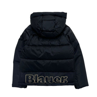 Blauer Chisholm 24WBLKC02492 Quilted Hooded Jacket