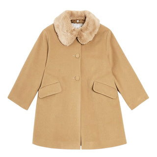 Il Gufo Cappotto in lana e cashmere da bambina A23GP313W0025