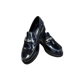 Dsquared2 mocassino con placca logo 79363