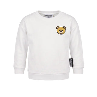 Moschino Crewneck Sweatshirt with Applied Symbol MTF03Q