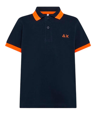 Sun68 Polo A Maniche Corte A35321 Con Logo