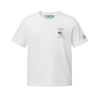 Mc2 Saint Barth T-shirt Bianca Portofino Jr Con Snoopy POT0002/02732L Per Bambino