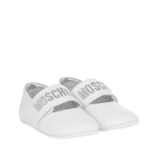 Moschino Ballerine Con Scritta Logo 71654 Neonate