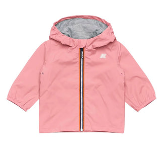k-Way Giubbino E. Jack Stretch Nylon Jersey Rosa Pesca Per Neonata K4136IW-Q28